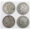 Image 1 : FOUR MORGAN DOLLARS: