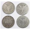 Image 2 : FOUR MORGAN DOLLARS: