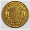 Image 2 : 1854-O $3.00 GOLD