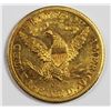 Image 2 : 1891-CC $5.00 GOLD RARE!