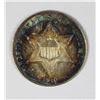 Image 2 : 1862 THREE CENT SILVER