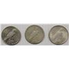 Image 2 : (3) PEACE SILVER DOLLARS