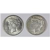 Image 1 : 1926 AND 1926-D PEACE SILVER DOLLARS