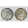 Image 2 : 1926 AND 1926-D PEACE SILVER DOLLARS