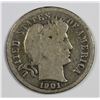 Image 1 : 1901-S BARBER DIME