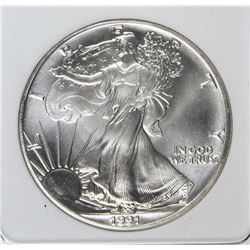 1991 AMERICAN SILVER EAGLE