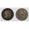 Image 1 : TWO BUST HALF DIMES
