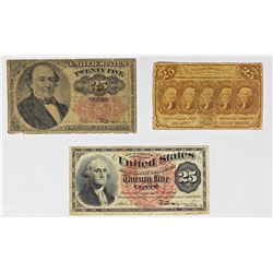 FR 1281, FR 1303, AND FR 1308 FRACTIONAL CURRENCY