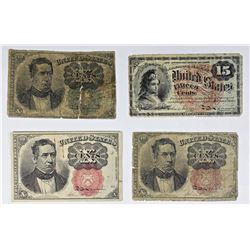 FR1264, FR1265, FR1266, FR1269 FRACTIONAL CURRENCY