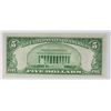 Image 2 : 1928-B $5.00 PHILADELPHIA FEDERAL RESERVE NOTE