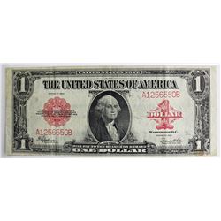 1923 DOLLAR RED SEAL U.S. NOTE