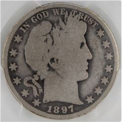 1897-O BARBER HALF DOLLAR