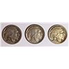 Image 1 : THREE BUFFALO NICKELS:
