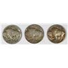 Image 2 : THREE BUFFALO NICKELS: