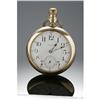 Image 1 : A GOLD WALTHAM POCKETWATCH