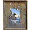 Image 1 : MAXFIELD PARRISH, PRINT, CIRCE'S PALACE