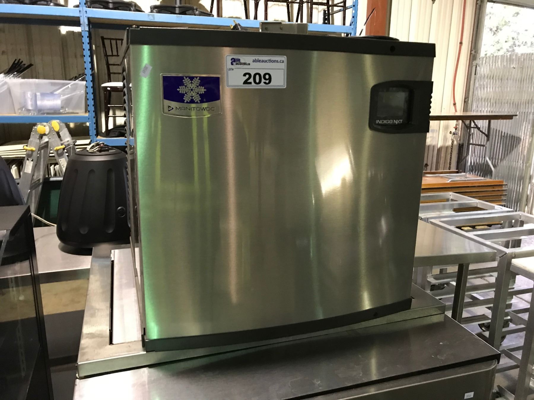 MANITOWOC IDT0620A-161 STAINLESS STEEL COMMERCIAL ICE MAKER WITHOUT STORAGE