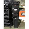 Image 1 : 4 BLACK RUBBERMAID COMMERCIAL WASTE RECEPTACLES