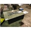 Image 1 : CUSTOM CRYSTAL FIRE GRANITE TOP COMMERCIAL BURNER PROPANE OUTDOOR FIRE TABLE WITH NAPOLEON PREMIUM