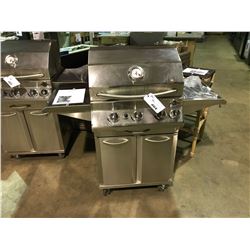 JACKSON GRILL JLS550-NG ALL STAINLESS STEEL NATURAL GAS BBQ WITH REAR BURNER & ROTISSERIE