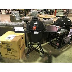 PRIMO KAMADO ALL-IN-ONE CHARCOAL SMOKER / GRILL WITH MOBILE CART