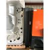 Image 7 : CAL SPA HOT TUB, AMERICAN SPAS HARMONY, CAMEO, ARCY, 100X100 MIST BASE, 3 INFINITY PILLOWS
