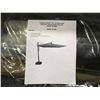 Image 2 : TREASURE GARDEN 10' X 13' BRONZE AKZRT-09-4803 CANTILEVER OUTDOOR PATIO UMBRELLA WITH BASE