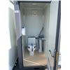 Image 2 : 2020 BASTONE 110V DOUBLE DOOR PORTABLE TOILET BUILDING L4XW7XH7.7