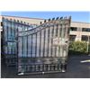 Image 2 : 2020 GREATBEAR 14FT BI-PARTING WROUGHT IRON GATE WITH STANDARD DESIGN