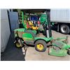 Image 2 : JOHN DEERE 1445 SERIES 2 4WD FRONT MOWER DIESEL WITH MANUAL & PALLET OF EXTRA TIRES AND PLOW