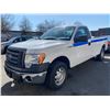 Image 1 : 2010 FORD F-150XL 2DRPU, WHITE, GAS, AUTOMATIC, VIN#1FTNF1E89AKB97281, TMU ODOMETER READS 200,632KMS