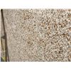 Image 2 : PAIR OF 36"W X 98"L CREAM / RUST FLECKED BEVELLED EDGE GRANITE COUNTER TOPS