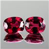 Image 1 : Natural  Pink Red Rhodolite Garnet Pair 7.5x6 MM - FL