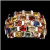 Image 1 : Natural  Fancy Colors Sapphire 57.98 Ct Ring