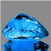 Image 2 : Natural Magnificent AAA Swiss Blue Topaz 25x19 MM - FL