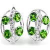 Image 1 : Natural Green Chrome Diopside EarRing