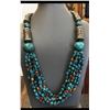 Image 1 : Tibet Natural Stone Tribal Queen Royal Necklace