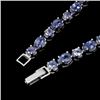 Image 3 : Natural Top Blue Violet Tanzanite Bracelet