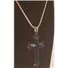 Image 2 : AMAZING MULTI COLOR MULTI DIMENTIONAL CROSS PENDANT