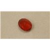 Image 2 : EXCEPTIONAL UNTREATED 1.18 CT RED ORANGE FIRE OPAL