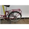 Image 2 : MK Lifestyle Marukin Floatmix 22" Red Girl's Bike w/ Basket & Back Rack