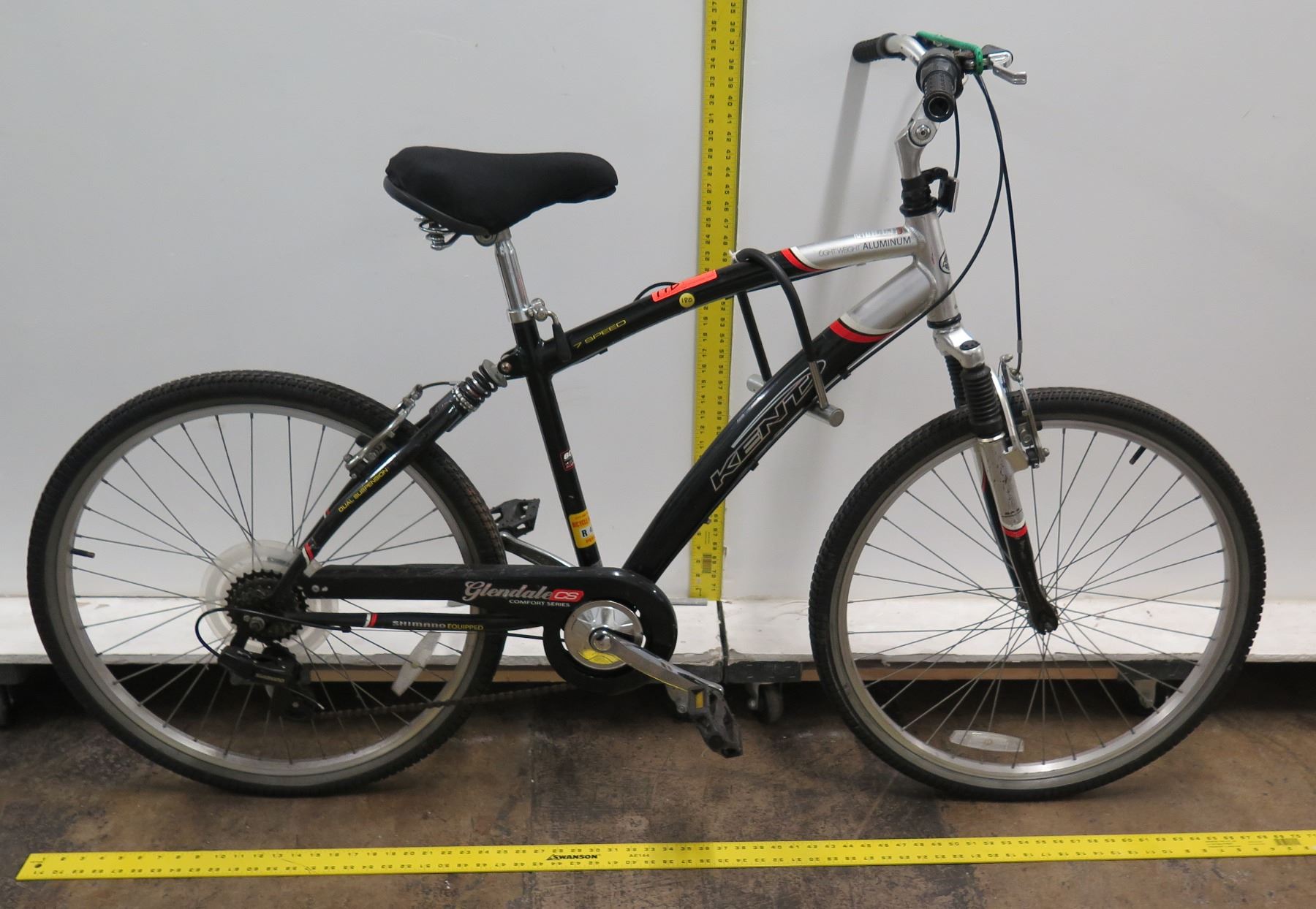 Kent Glendale CS Comfort Series 7Speed Black Men's Dual