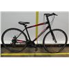 Image 1 : Schwinn Circuit Black Men's Hybrid Mountain Road Bike