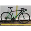 Image 1 : Kent Roadtech 700C Men's Black Green Road Bike w/ Racing Handlebars
