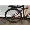 Image 2 : Trek 3700 Alpha Custom Aluminum Red Mountain Bike w/ Back Rack