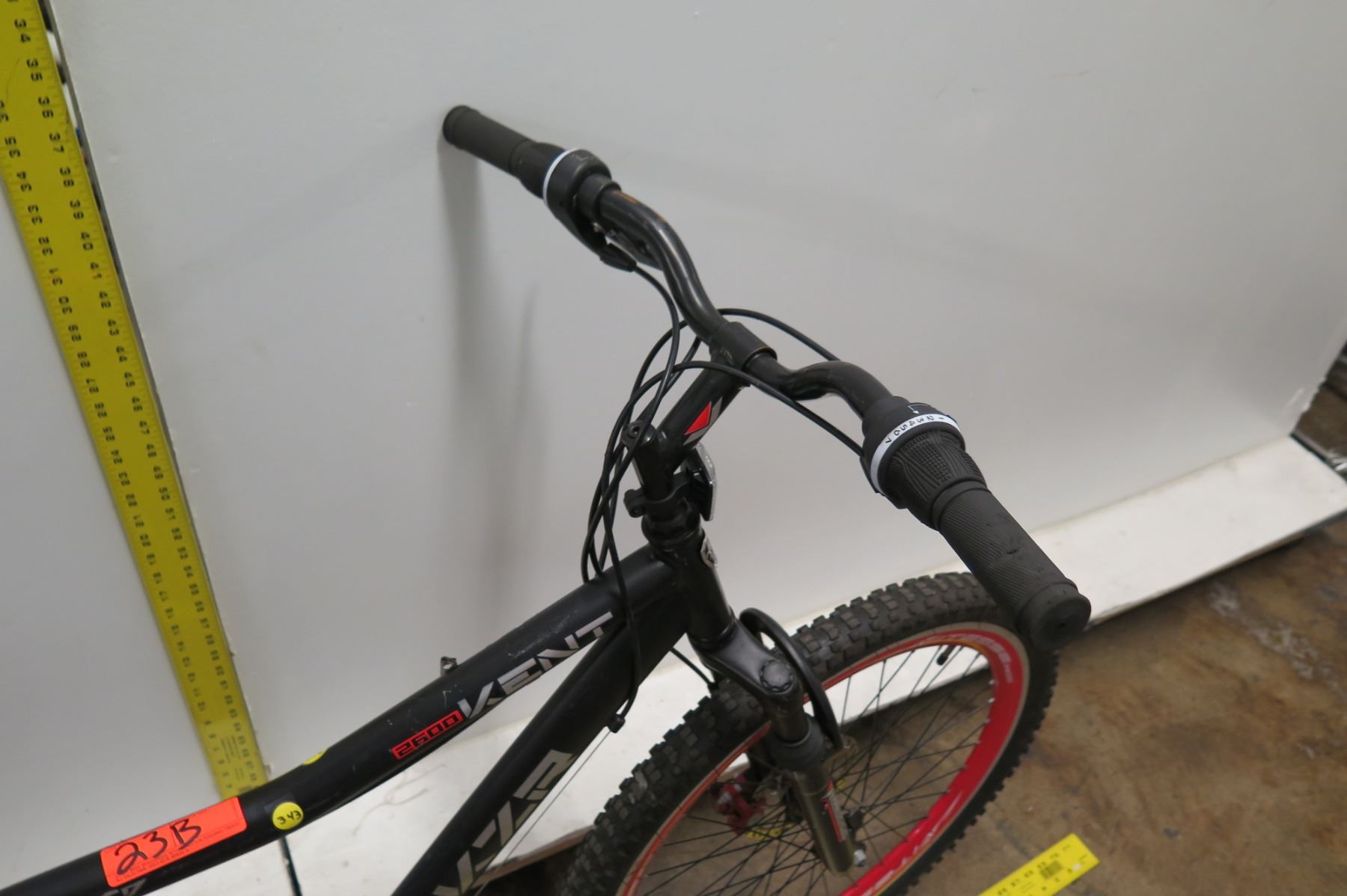 kent 26 men's kzr front suspension mountain bike gray black