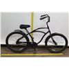 Image 1 : Hyper HBC 26" Black Men's Single-Speed Cruiser Bike w/ Coaster Brakes