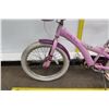 Image 8 : Schwinn Stardust Girl's Pink Purple Bike w/ Woven Basket