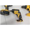Image 2 : Qty 4 DeWalt Tools - DCF620 Drywall Screwgun, DC750 Drill/Driver, Charger, etc