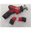 Image 1 : Milwaukee Cordless Hackzall Reciprocating Saw & 2 Batteries